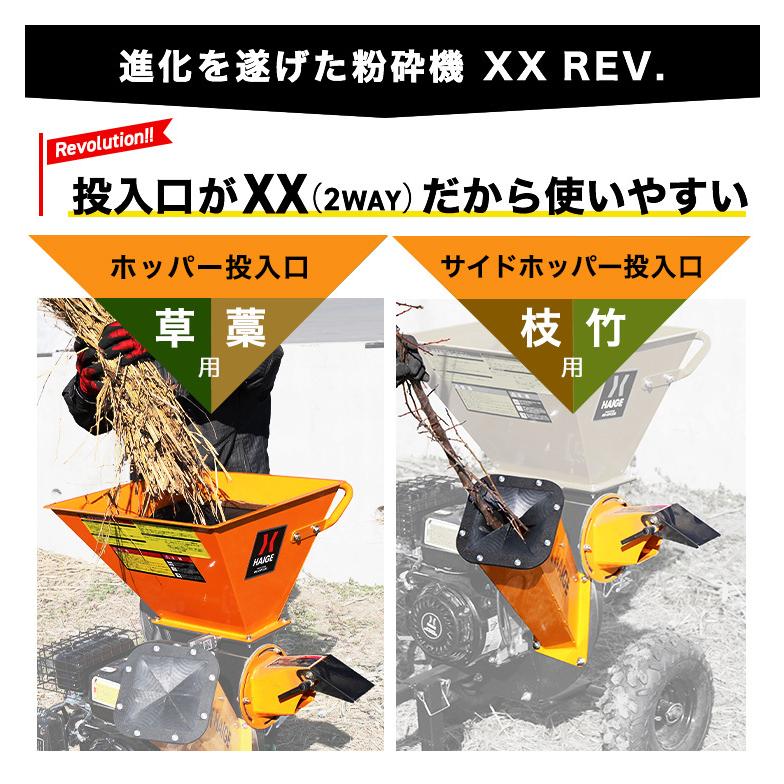 HAIGE ハイガー公式 エンジン粉砕機 ウッドチッパー 草 藁 竹 木 HAIGE ハイガー公式 エンジン粉砕機 ウッドチッパー 草 藁 竹 木