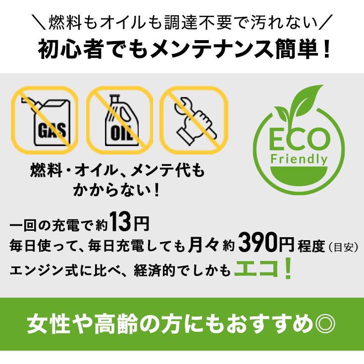 HAIGE（ハイガー） 自走式電動除雪機（大容量バッテリー60V2個+急速