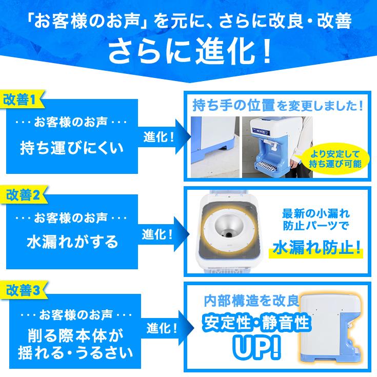 【5000円引クーポン★5/25まで】ハイガー 電動かき氷機 業務用/家庭用 バラ氷対応 フットペダル＆替刃ベルト付 WF-A188 爆買の画像