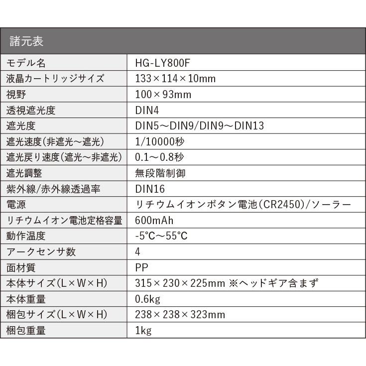 HAIGE ハイガー公式 自動遮光溶接面 溶接モード切替 広視界画面 HAIGE ハイガー公式 自動遮光溶接面 溶接モード切替 広視界画面