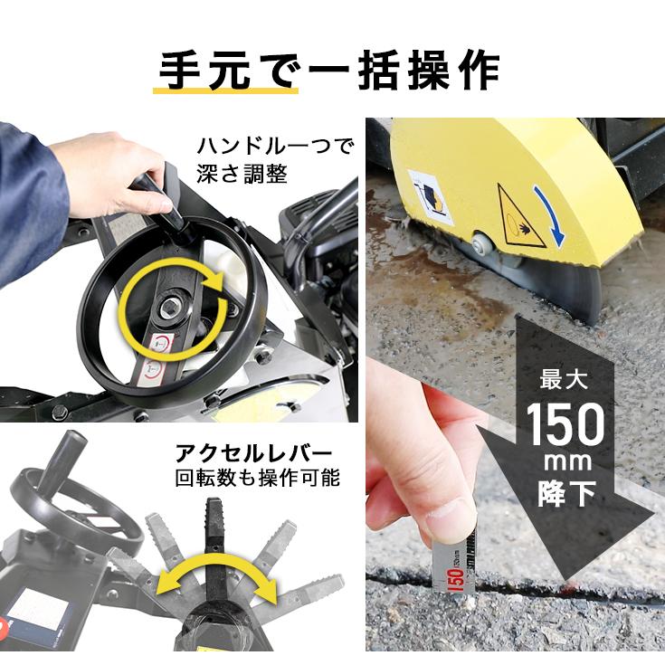 HAIGE ハイガー公式 コンクリートカッター 小型 手押し式 HG HAIGE ハイガー公式 コンクリートカッター 小型 手押し式 HG