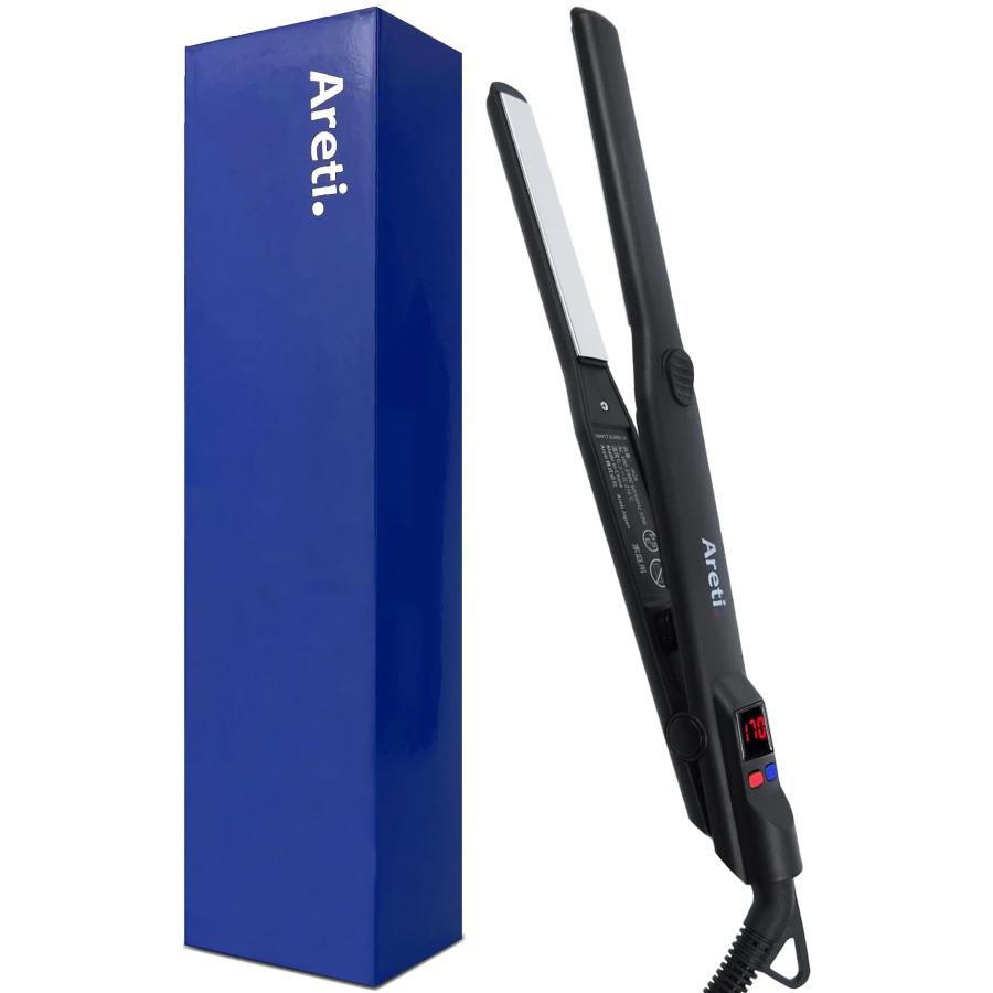 ヘアアイロン は アレティ ” ストレート カール 2way 極細?極長 15mm