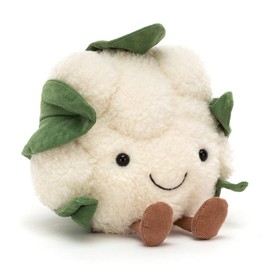  Amuseables カリフラワー ぬいぐるみ Jellycat アミューズブル カリフラワー ぬいぐるみ 8インチ - 野菜