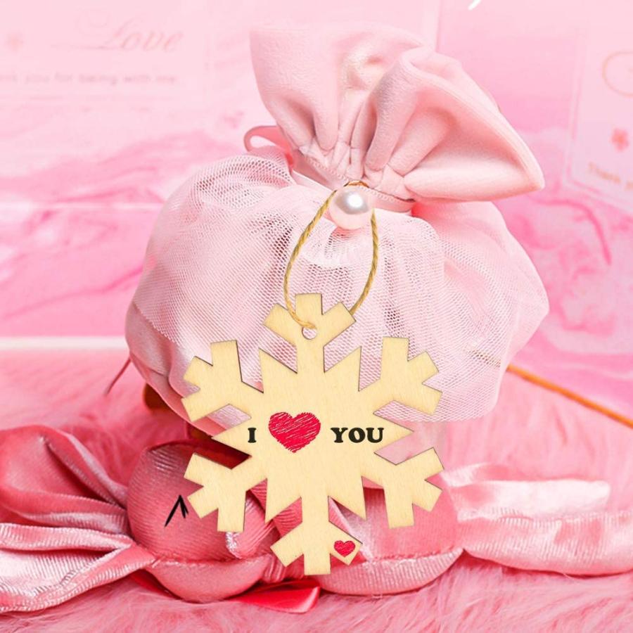 Cnong 60個入り 木製クリスマスツリー飾り クリスマス Cnong 60個入り 木製クリスマスツリー飾り クリスマス