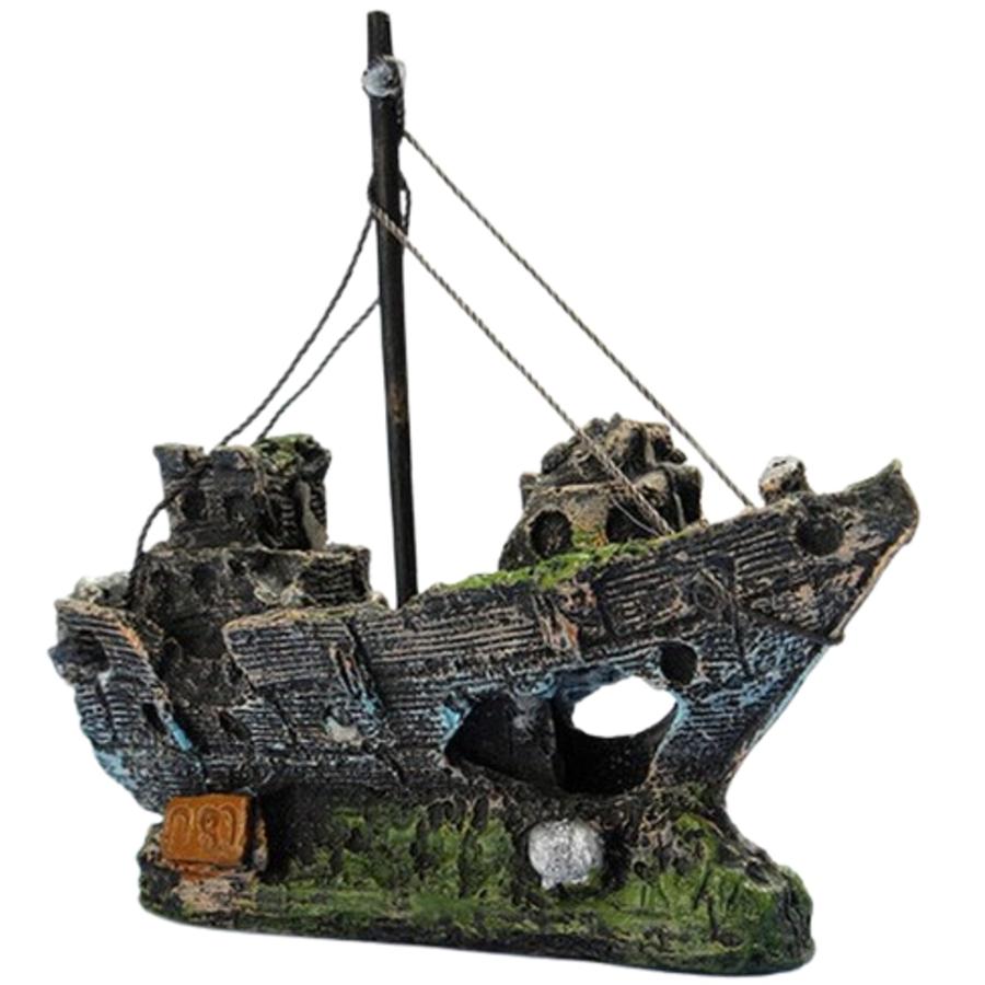 RYOHIN Lab. アクアリウム オブジェ 隠れ家 魚 水槽 オーナメント 遺跡