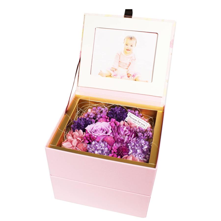 春うらら ドライフラワー パープル