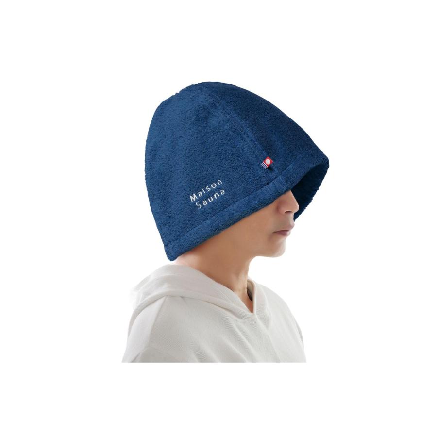 [Maison Sauna] サウナハット 今治タオル 【呼吸が楽になる】 髪の Amazon.co.jp: [Maison Sauna] anan掲載モデル サウナハット 呼吸が