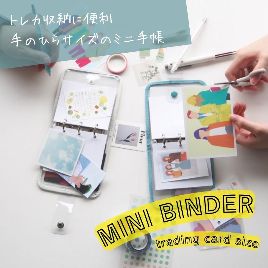 レイメイ藤井 システム手帳 Kept ミニバインダー 3穴 トレカ