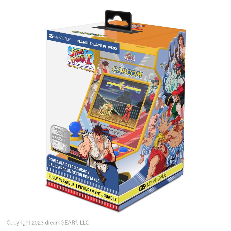 My Arcade Super Street Fighter II ナノプレイヤー ポータブル レトロ アーケード (1つに2つのゲーム) : はいじストア - 通販 - Yahoo!ショッピング My Arcade Super Street Fighter II ナノプレイヤー ポータブル レトロ アーケード (1つに2つのゲーム) : はいじストア - 通販 - Yahoo!ショッピング