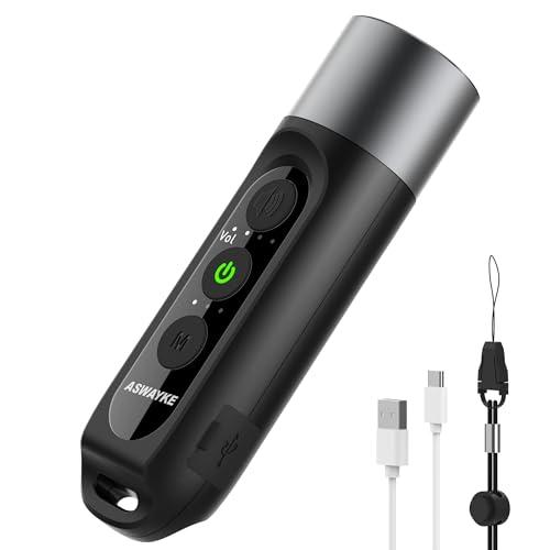 ASWAYKE 電子ホイッスル IPX5防水 大音量 125db 充電式1000mAh【4段階