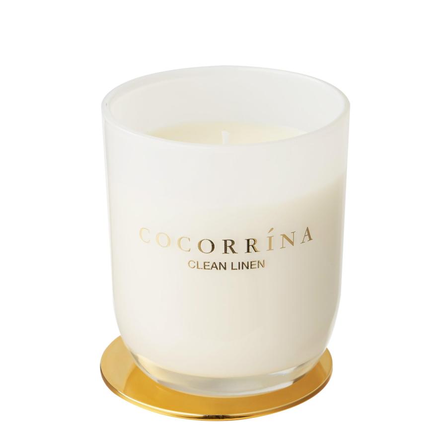 COCORRINA アロマキャンドルクリーン・リネン（Clean Linen）ー清潔感