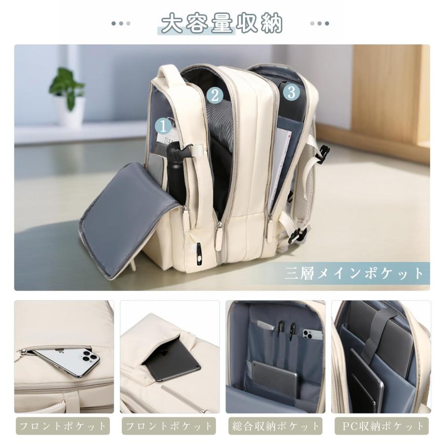 OFAMOUS] 大容量リュック ビジネスリュック レディース メンズ 防水