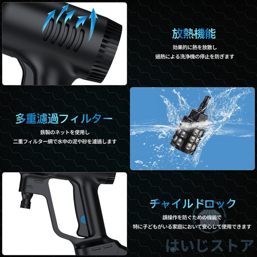 即納 2026最新 高圧洗浄機 コードレス 充電式 マキタ バッテリー対応