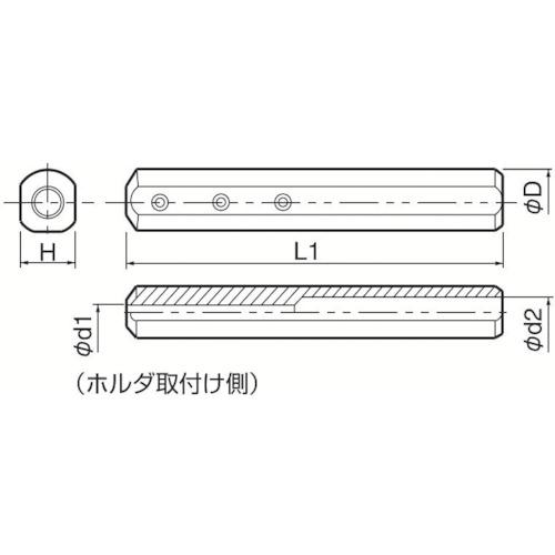 限定版 京セラ:京セラ 内径加工用ホルダ SH0516-100 型式:SH0516-100 その他金物、部品