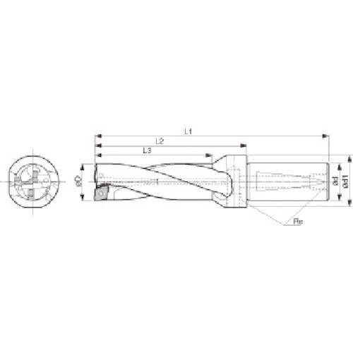 京セラ:京セラ マジックドリル DRZ型用ホルダ 加工深さ3×DC S40-DRZ38114-12 型式:S40-DRZ38114-12