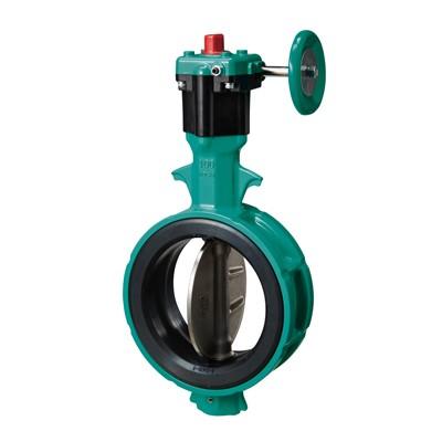 巴バルブ:700Z-2F バタ弁 ギア式 型式:700Z-2F-40 : 配管部品 ヤフー店