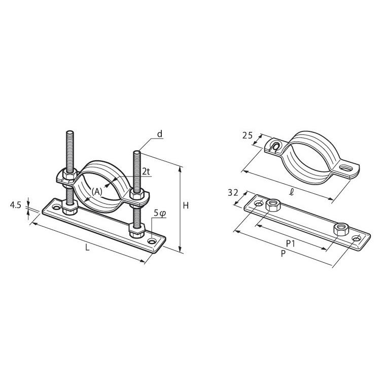 日栄インテック:レベルバンドF(GP・VP) 型式:N-010743-202 : 配管部品