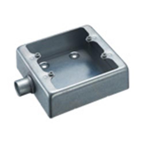 パナソニック:露出スイッチボックス2個用1方出 型式:DF32221K : 配管