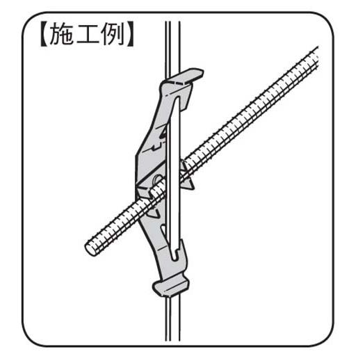 フカガワ:吊りボルト・丸鋼振れ止め金具 型式:TB-F1｜haikanbuhin｜02