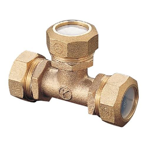 光明製作所:ポリエチレン管用 金属継手 (PPジョイント) チーズ 型式