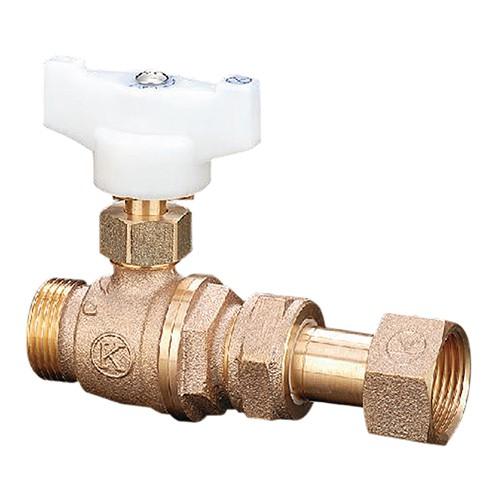 新品未使用！ストレート形止水栓 50個入り 止水栓本体［共用形