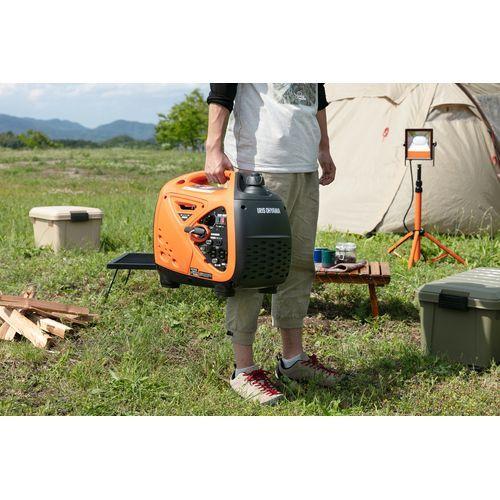 アイリスオーヤマ:インバーター発電機 オレンジ 型式:IGG-900 : 配管