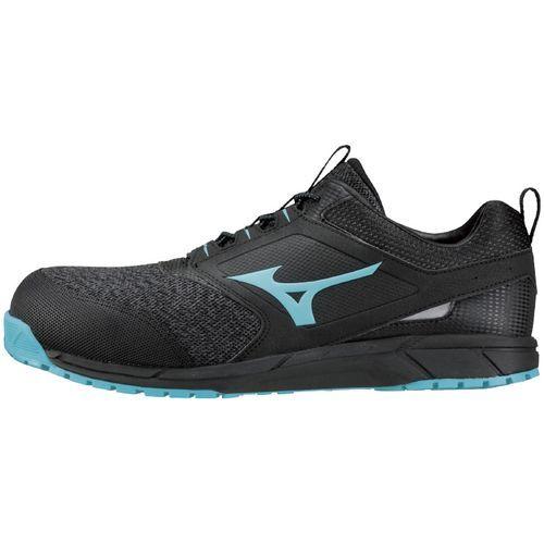 ミズノ:ALMIGHTY ES31L ブラックxライトブルー 型式:F1GA1903-91-25.5