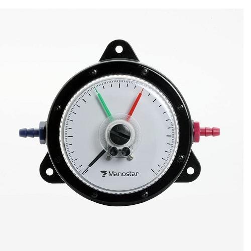 山本電機製作所:マノスターゲージ高精度微差圧計 型式:W081FT500D(500PA)