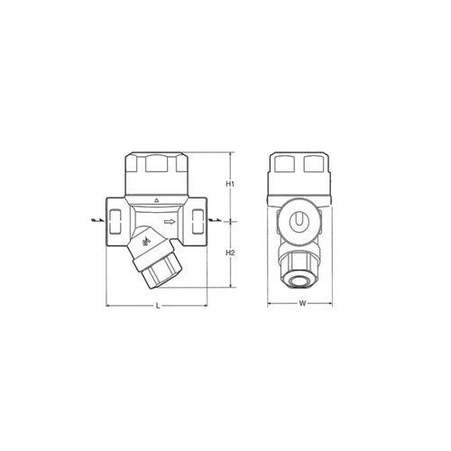 ミヤワキ:ディスク式スチームトラップ 型式:SC31-15A : 配管部品 ミヤワキ:ディスク式スチームトラップ 型式:SC31-15A : 配管部品