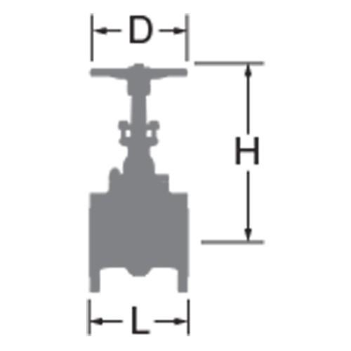 [即日発送] キッツ（KITZ）:ステンレス鋼 Aシリーズ ゲートバルブ 型式:KITZ-300UMAO-15 【EIM3134872844】(110662円)