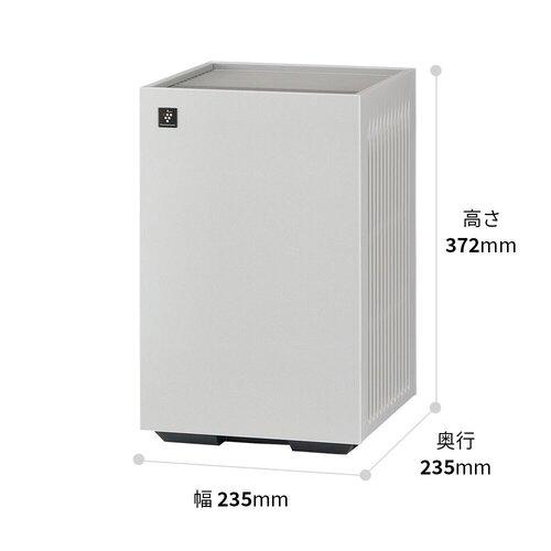 シャープ:SHARP 空気清浄機Wフィルターコンパクト 型式:FU-U40-H