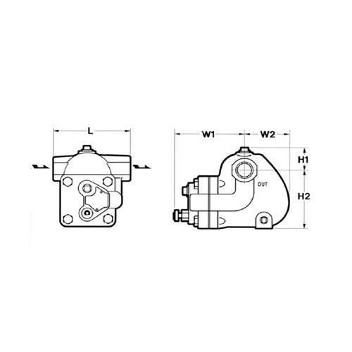 ◆正規品◆ミヤワキ:フロート式エアトラップ 型式:AG11-2-20A◆追跡あり◆