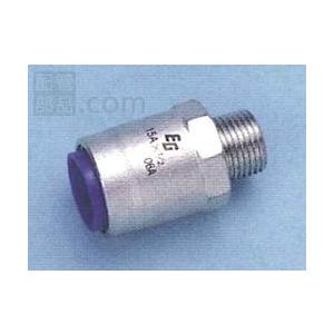 ベンカン:雄アダプタ付ソケット(JIS G 3459用) 型式:A・EGMA-32×1”1/4