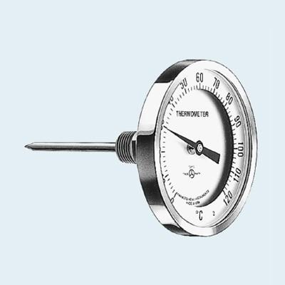 山本計器製造:ALL SUS バイメタル温度計 T形アングル 75・100φ 型式