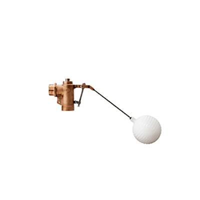 アイエス工業所:水位調整機能付複式ボールタップ WA(銅ボール) 型式:WA-20(銅ボール)