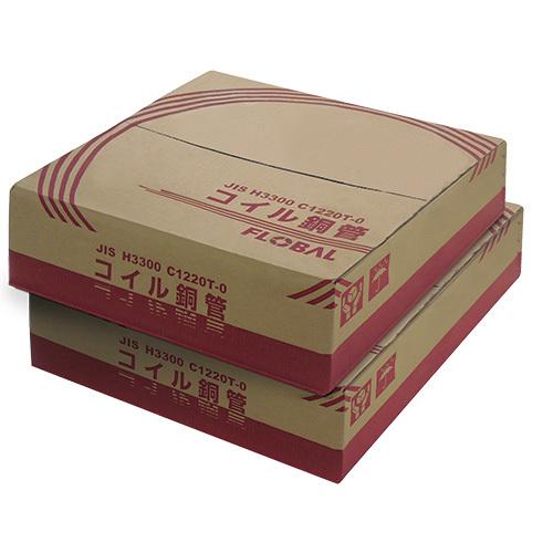 フローバル:コイル銅管 型式:コイル銅管-9.53X0.8X20M : 配管部品