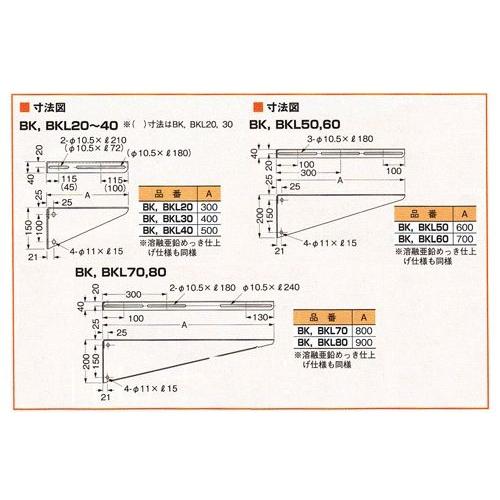 ネグロス電工:ブラケット 型式:Z-BKL50 : 配管部品 ヤフー店 - 通販
