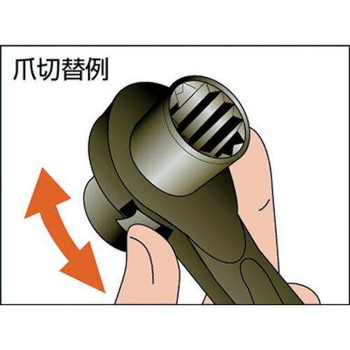 スーパー 両口ラチェットレンチ(爪式)六角対辺:10×12 ( RN-1012 ) (株)スーパーツール｜haikanshop｜02