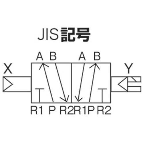 CKD 4Fシリーズパイロット式5ポート弁セレックスバルブ 5.0C[dm[[の3乗