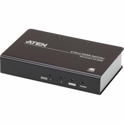 ATEN ビデオ分配器 HDMI / 1入力 / 2出力 / 4K対応 ( VS182B ) ATENジャパン(株)｜haikanshop