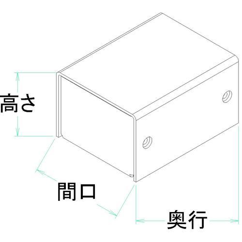 タカチ アルミケース 50×40×70 ( MB5-4-7 ) (株)タカチ電機工業｜haikanshop｜02