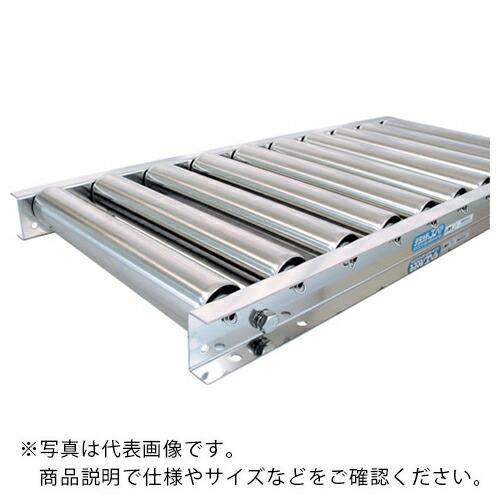 TS ステンレス製ローラコンベヤφ60.5-W550XP100X3000L ( SU60-551030 )