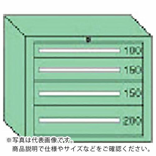 OS デラックス重量キャビネット 間口811×奥行557×高さ681mm(若草色