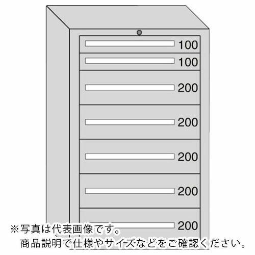 OS デラックスキャビネット(ライトグレー) 間口811×奥行557×高さ1281mm ( DX1206G )