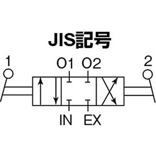 おしゃれ・格安 日本精器 手動切替弁8A側面配管 ( BN-4H41CXA-8(BN
