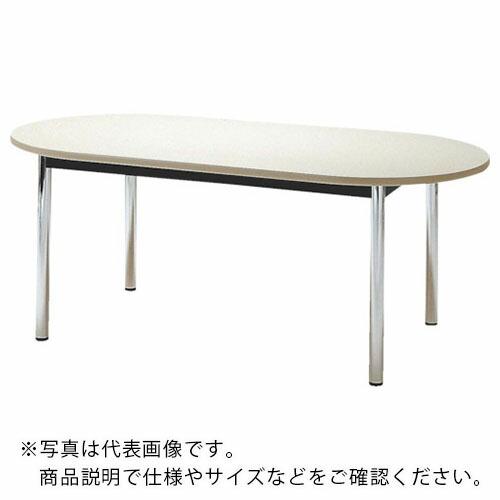 【SALE】TOKIO ミーティングテーブル 楕円型 2400×1200mm ローズ ローズ ( TC-2412R RO ) 藤沢工業(株)のサムネイル