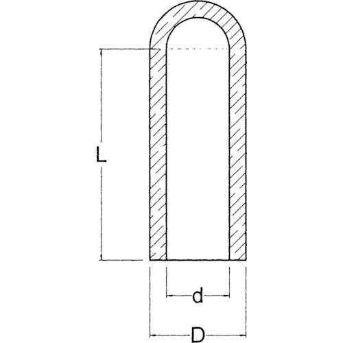 IWATA　マスキング用　キャップA　(1000個入)　φ5.7×L19.1　青　GA0223X075　(株)岩田製作所