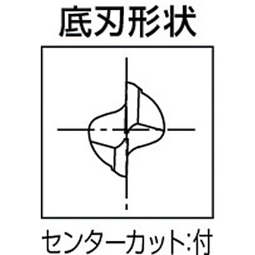 OSG　ハイススクエアエンドミル　2刃ロング　EDL-24(80134)　刃径24mm　オーエスジー(株)　80134　シャンク径25mm