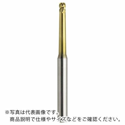 ユニオンツール 4枚刃テーパネックラジアスエンドミル 外径4×コーナー半径R1×首部テーパ角1.9°×刃長4×首下長30 ( HTNRS4040-103038 (250-4445) )