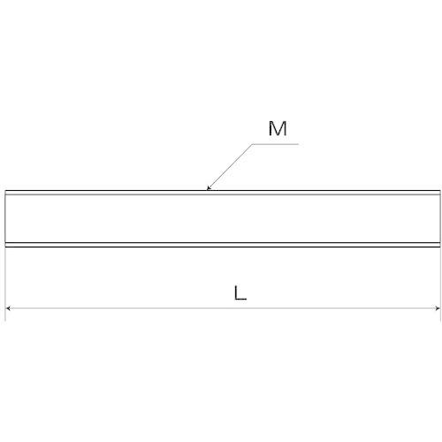 トク割＆送料無料 SUNCO ユニクロ 鉄寸切(荒先 18X200 (18本入) ( C1-00-0500-0180-2000-01 ) サンコーインダストリー(株)